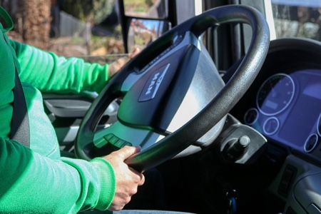 LKW-Fahrer müssen Verkehrsregeln beachten